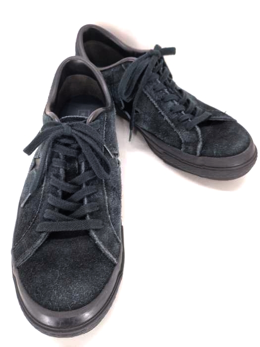 コンバース CONVERSE 日本製 スウェード ワンスター ブラック メンズ CONVERSE：9