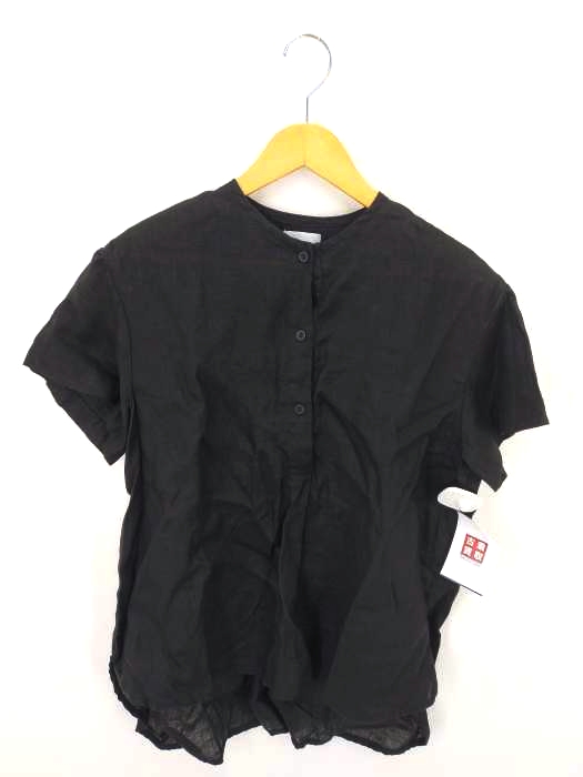 フォグリネンワーク fog linen work ヘンリーネックリネンブラウス レディース FREE