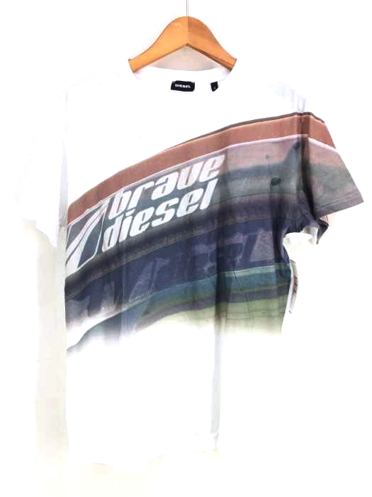 DIESEL(ディーゼル) ロゴグラフィティクTシャツ メンズ トップス Tシャツ・カットソー
