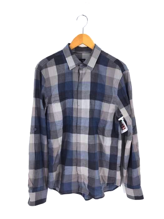 ARMANI EXCHANGE(アルマーニエクスチェンジ) パッチポケット 長袖シャツ メンズ トップス カジュアルシャツ