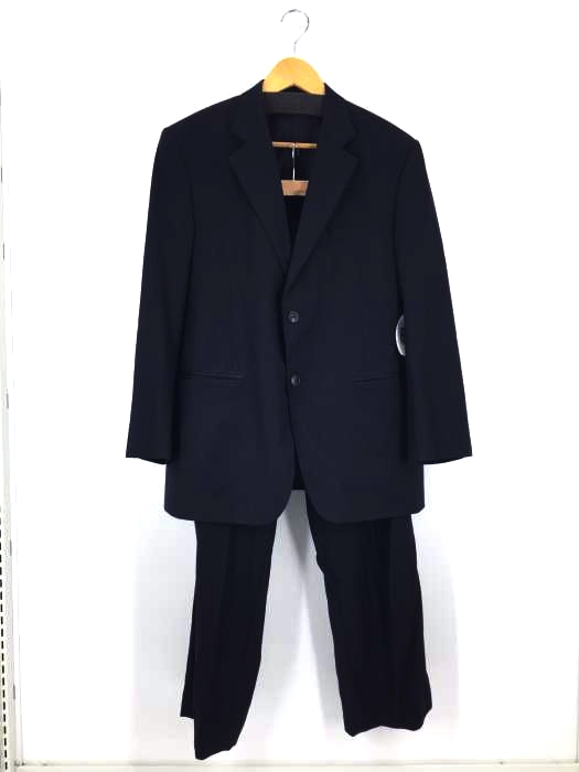 USED古着(ユーズドフルギ) morley 同色ストライプ 2Bテーラードジャケット 2タックスラックス メンズ 表記無