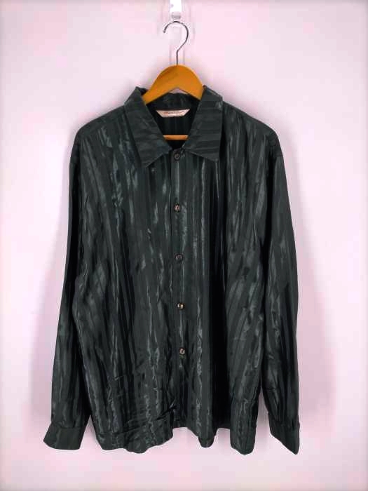 USED古着(ユーズドフルギ) RESULTS ストライプシャツジャケット メンズ JPN：XL