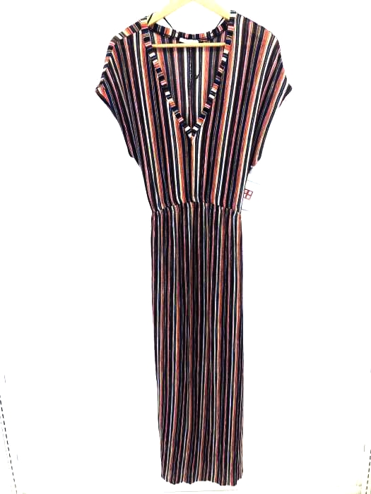 ZARA trafaluc(ザラトラファルック) Striped Knitted Dress ノースリーブロングワンピース レディース 28