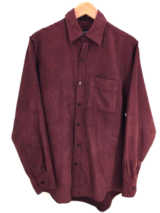 VANHEUSEN(ヴァンヒューゼン) SOFT SUEDE SHIRT メンズ S