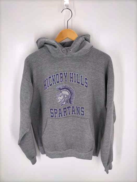 Hanes(ヘインズ) HICKORY HILLS SPARTANS プリントプルオーバーパーカー メンズ 表記無