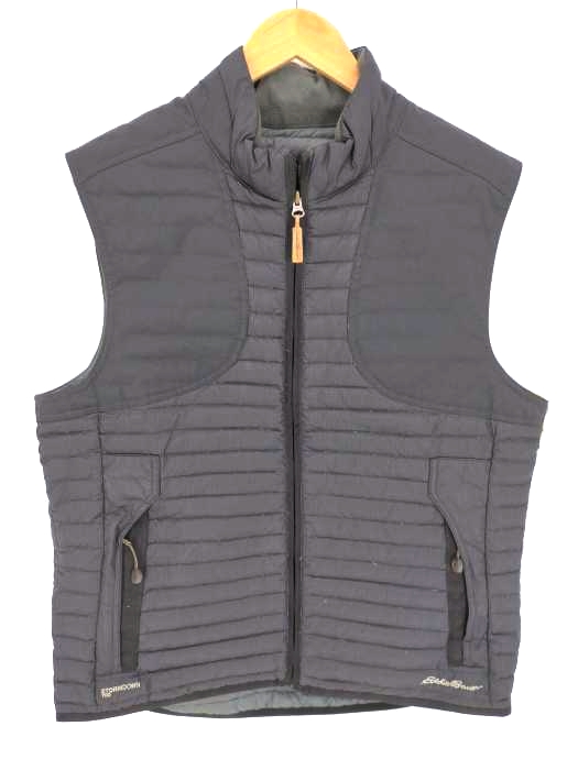 Eddie Bauer(エディーバウアー) STORMDOWN 700 ショルダーパッチ キルティングダウンベスト メンズ  M
