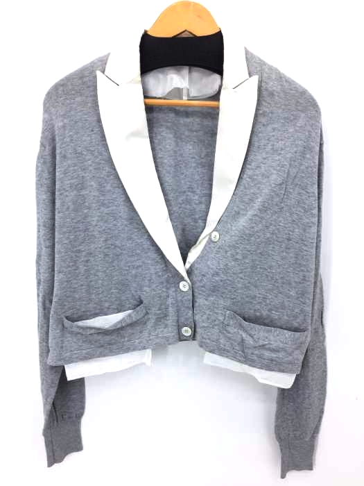 Sacai(サカイ) ジャケットドッキングカーディガン レディース  3