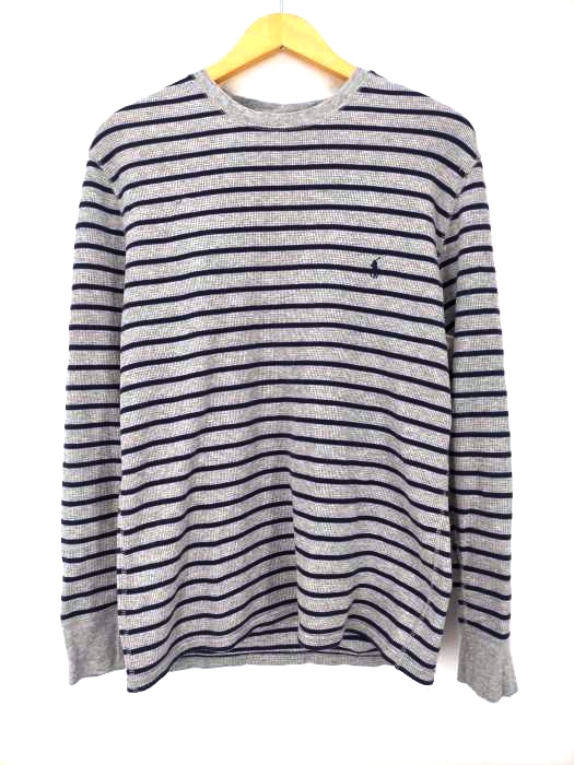 POLO RALPH LAUREN(ポロラルフローレン) ボーダー サーマル L/S TEE メンズ import：M