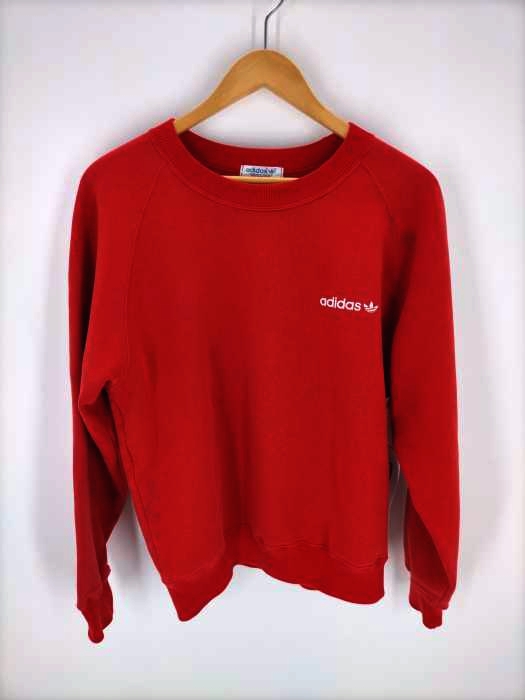 adidas(アディダス) 80S デサント製 ロゴ刺繍ラグランスウェット メンズ 表記無
