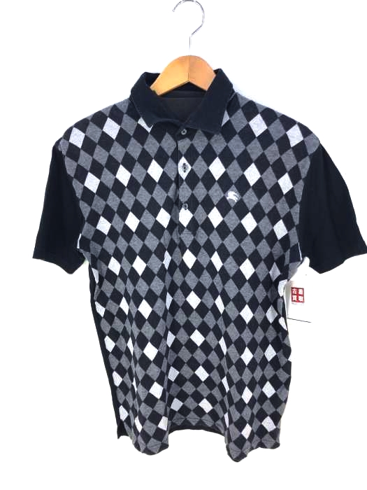 BURBERRY BLACK LABEL(バーバリーブラックレーベル) アーガイルチェックポロシャツ メンズ  3