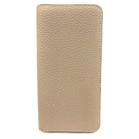 BONAVENTURA(ボナベンチュラ) アイフォンケース iPhoneケース 二つ折り Xs X対応 レザー グレージュ ピンク /YI8 レディース  サイズ表記なし（実寸サイズをご確認下さい。）