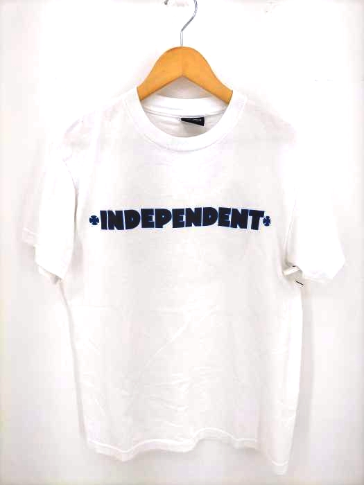 INDEPENDENT(インディペンデント) 両面ロゴプリントクルーネックTシャツ メンズ JPN:M