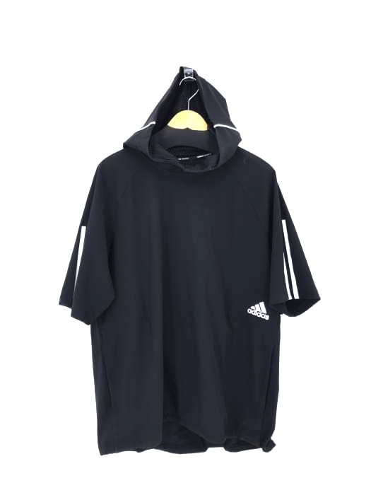 adidas(アディダス) PLYR 3ストライプス ウインドブレーカー パーカー / PLYR 3-STRIPES WINDBREAKER HOODIE メンズ O