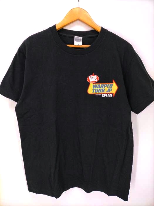 USED古着(ユーズドフルギ) VANS WARPED TOUR.JP Tシャツ メンズ JPN:M