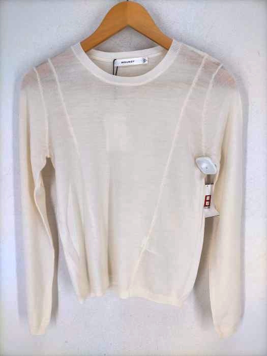 moussy(マウジー) STANDARD CREW NECK SWEATER レディース  FREE