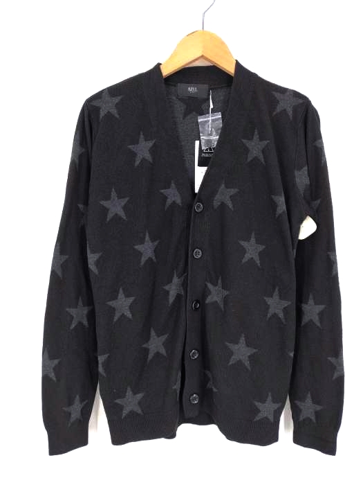 AZUL by moussy(アズールバイマウジー) STAR PATTERN CARDIGAN メンズ  S