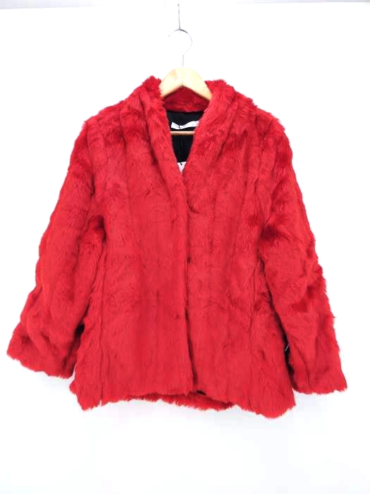 マウジー moussy FAUX FUR JACKET レディース  FREE