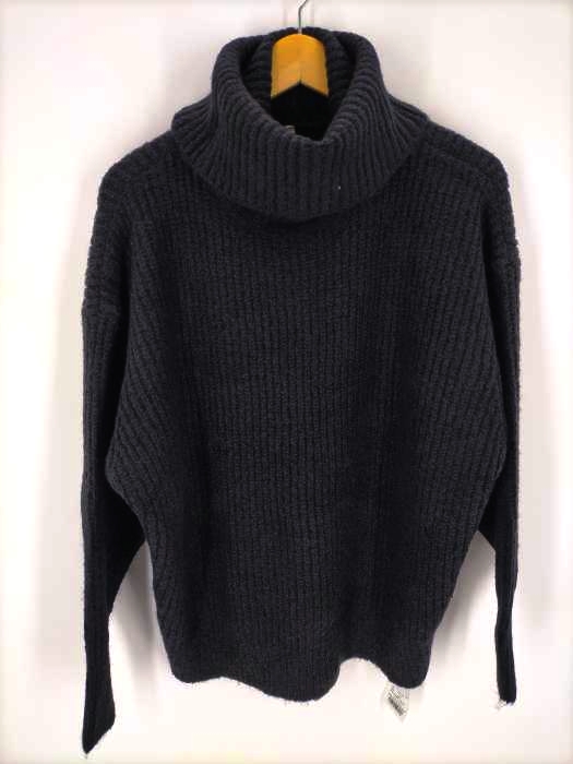 moussy(マウジー) ROLL NECK KNIT TUNIC レディース  FREE