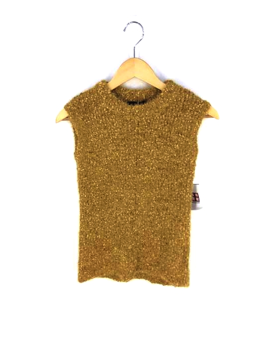 リエンダ rienda MIX Yarn Knit TOP レディース  FREE