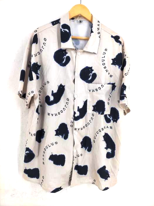 USED古着(ユーズドフルギ) ワイドシルエット半袖ポリシャツ メンズ JPN：XL