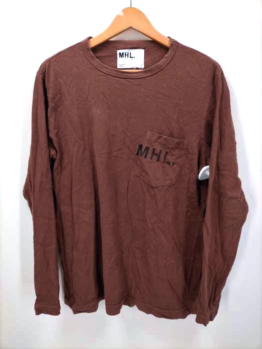 エムエイチエル MHL. ポケット L/S Tee レディース  L