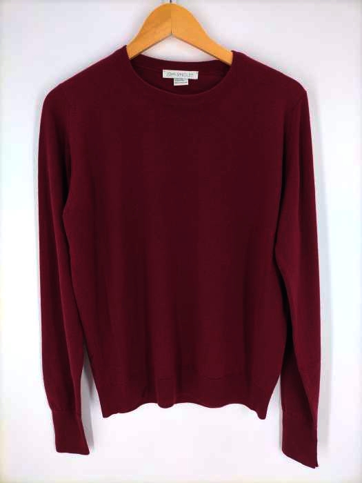 JOHN SMEDLEY(ジョンスメドレー) イングランド製 クルーネックニット メンズ JPN：M