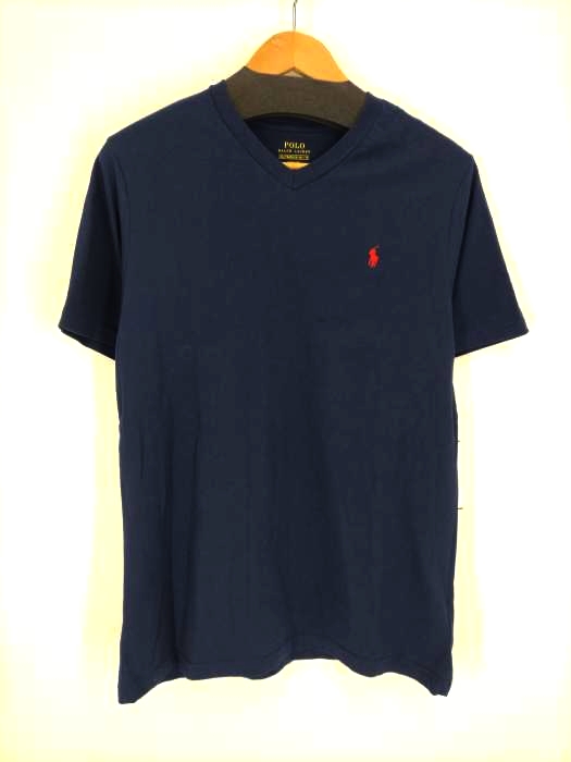 POLO RALPH LAUREN(ポロラルフローレン) Vネック 半袖Tシャツ メンズ JPN：XL