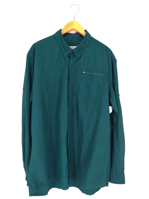 L.L.Bean(エルエルビーン) ナイロンフィッシングシャツ メンズ  XL