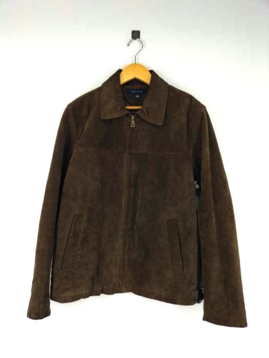 トミーヒルフィガー TOMMY HILFIGER 本革 ブルゾンジャケット メンズ JPN：M