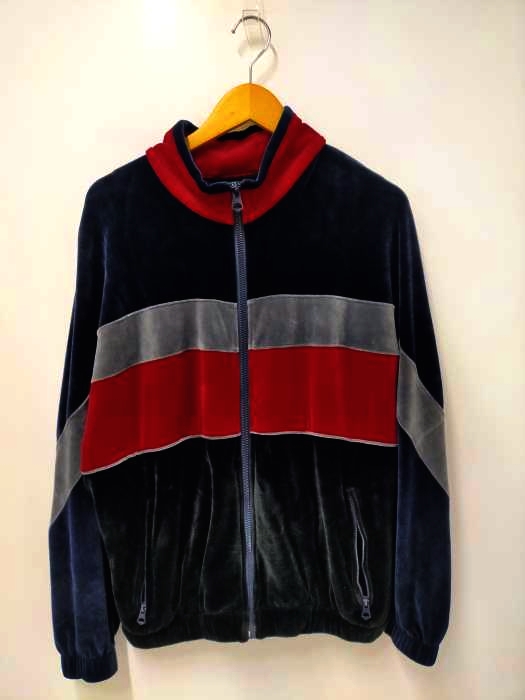 ザラ ZARA ベロアトラッカーブルゾン メンズ JPN：L