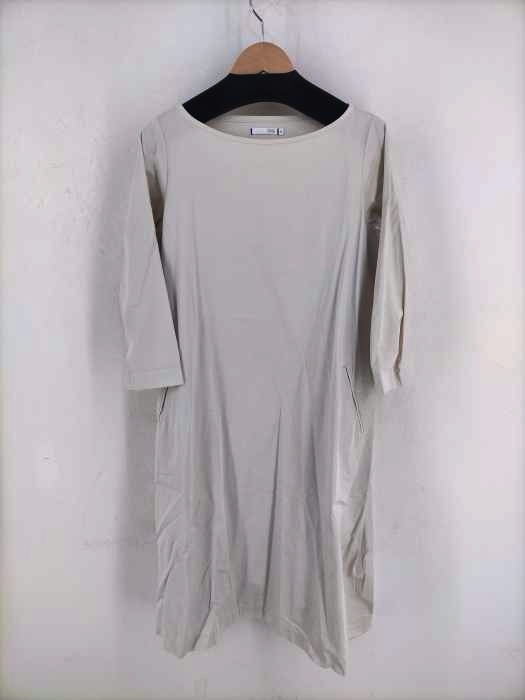 ナチュラルランドリー NATURAL LAUNDRY ワンピース アイボリー ポケット付き レディース JPN：2