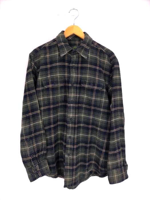 ティンバーランド Timberland 両フラップ チェックネルシャツ メンズ JPN：M