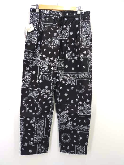 フリークスストア FREAKS STORE ペイズリー総柄シェフパンツ メンズ  S
