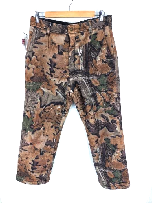 ユーズドフルギ USED古着 Cabelas カモ柄フリースパンツ リアルツリーカモ  USA製 メンズ JPN：M