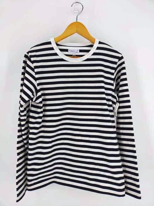 アーペーセー A.P.C.  細ボーダーロングスリーブTシャツ レディース 表記無