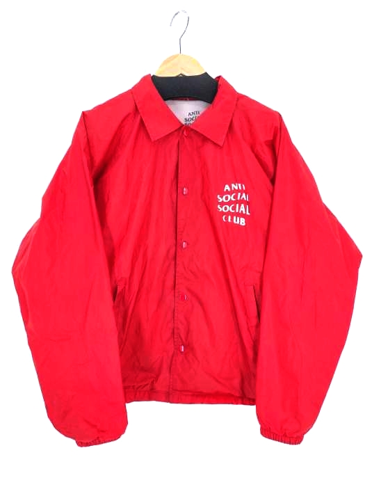 ANTI SOCIAL SOCIAL CLUB(アンチソーシャルソーシャルクラブ) バックプリントコーチジャケット メンズ  L