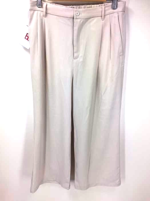 EMMA CLOTHES(エマクローズ) テーパード2タックワイドパンツ レディース  M