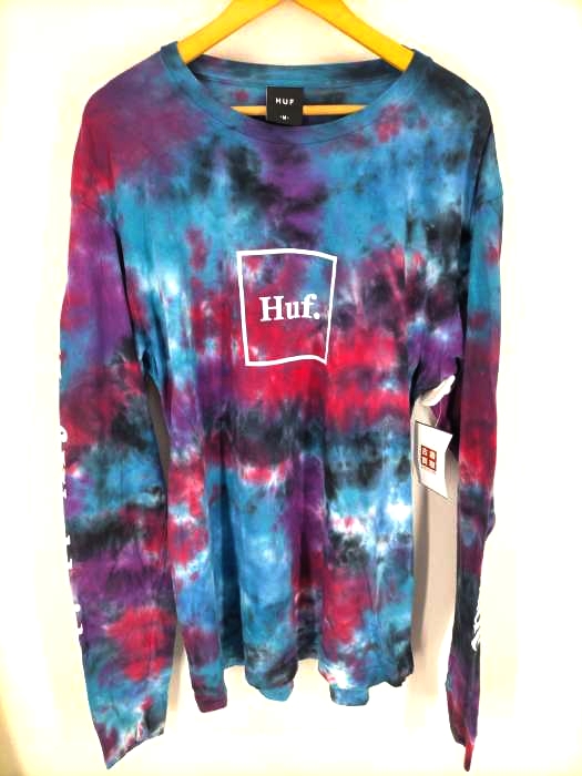 HUF(ハフ) PRISM WASH DOMESTIC L/S TEE メンズ JPN：M