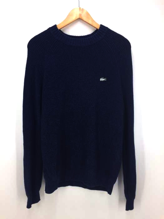 Lacoste Live(ラコステライブ) Thick needle multicolor blended couple's thickened sweater メンズ JPN:M