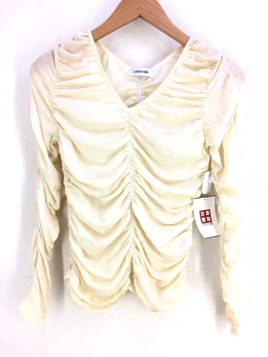 LAGUA GEM(ラグアジェム) GATHER V NECK TOPS レディース FREE