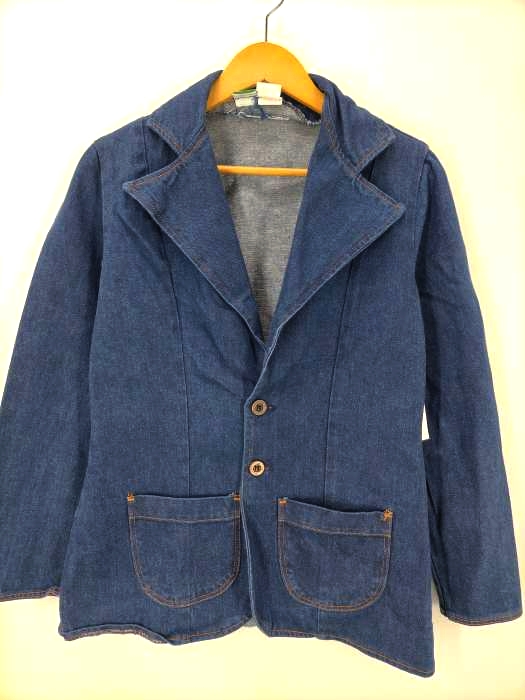 Wrangler(ラングラー) 70S USA製 デニム2Bジャケット レディース import：M