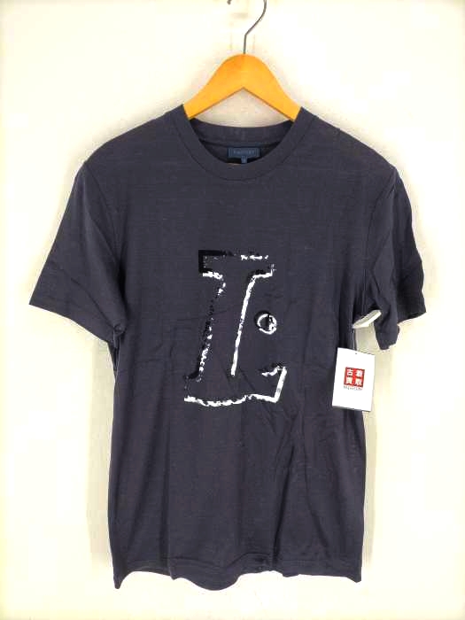 LANVIN en Bleu(ランバンオンブルー) Lプリント クルーネックTシャツ メンズ JPN：M