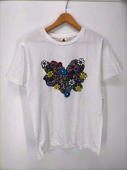 BOHEMIANS(ボヘミアンズ) ハート フラワー デザイン S/S Tシャツ メンズ import：S