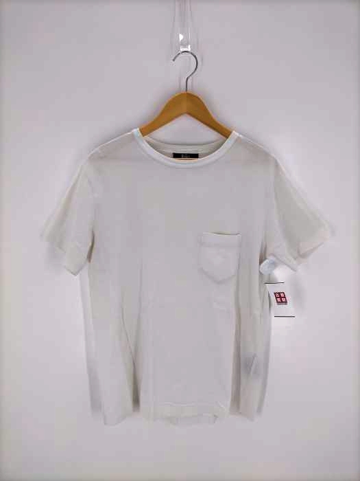 THE RERACS(ザリラクス) ポケット付きクルーネック半袖Tシャツ メンズ JPN：46