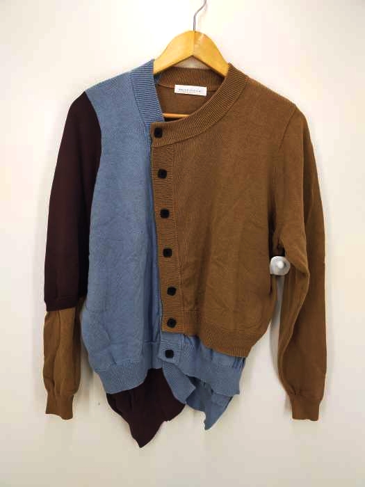 PATTERNTORSO(パターントルソー) バイカラー 変形 カーディガン レディース 表記無