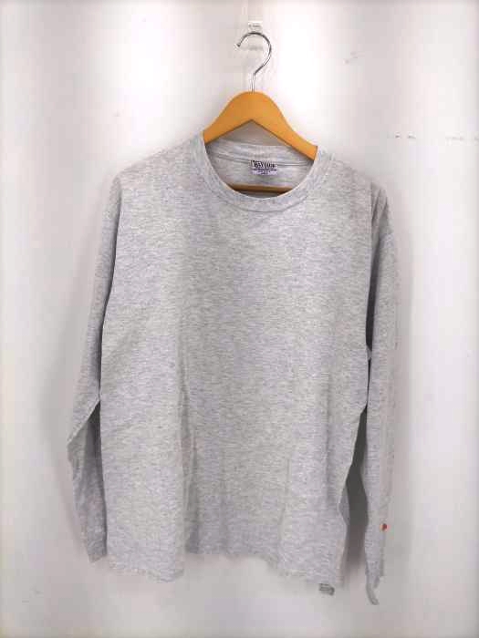 BAYSIDE(ベイサイド) USA製 袖Beaver刺繍 クルーネックTシャツ メンズ  L