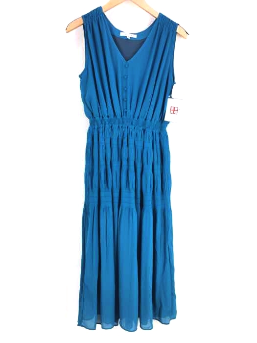 moussy(マウジー) V NECK CHIFFON GATHER DRESS レディース  FREE