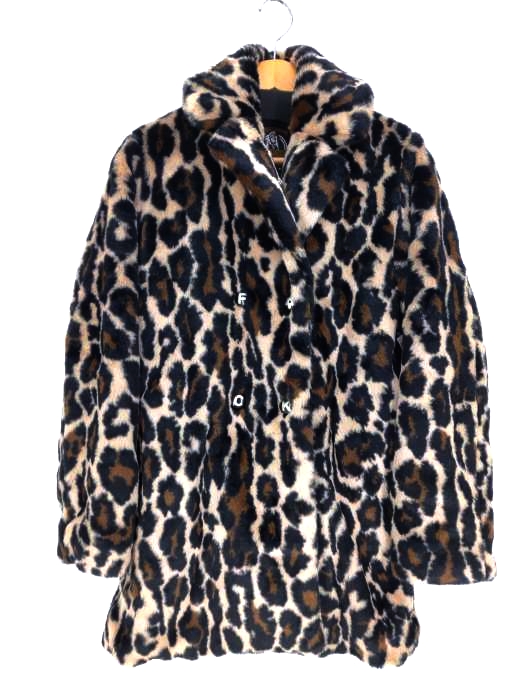 HYSTERIC GLAMOUR(ヒステリックグラマー) フェイクファー 4ツ釦チェスターコート レディース FREE