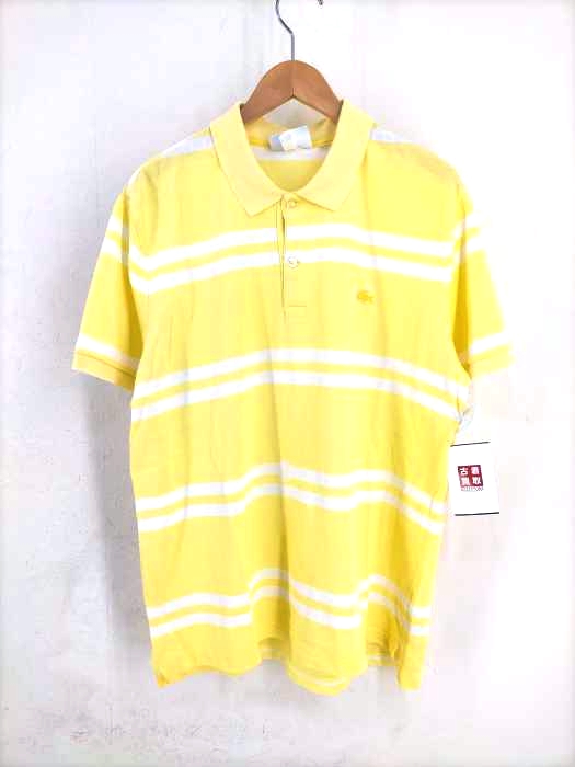 LACOSTE(ラコステ) ボーダーポロシャツ メンズ JPN：XL