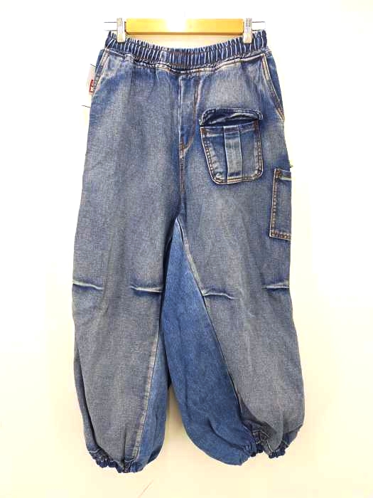 USED古着(ユーズドフルギ) リメイクデニムサルエルパンツ メンズ JPN：M